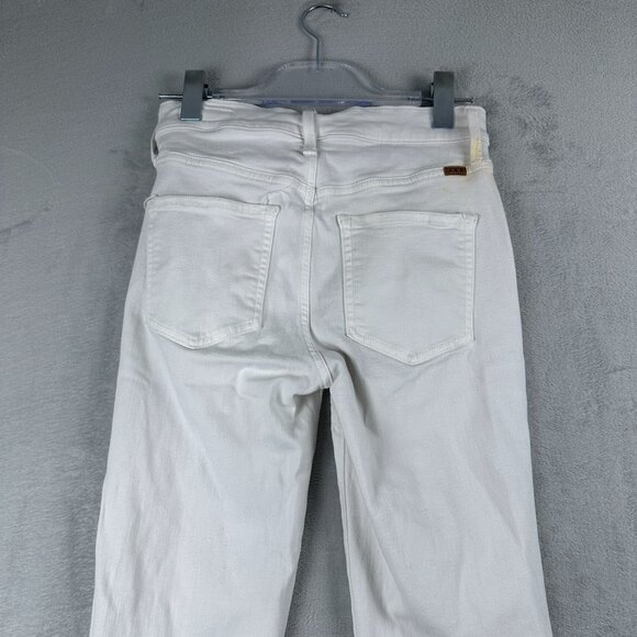 AYR All Year Round Vintage Flare Leg Jeans Mid Rise Womens Size 26 White - Picture 4 of 14